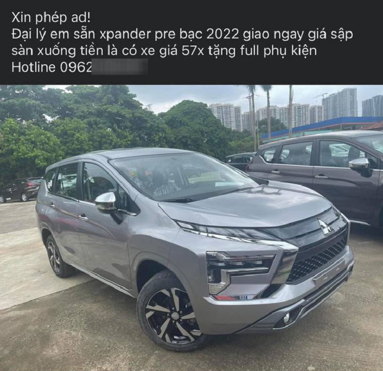 Mitsubishi Xpander AT Premium dang xa hang ton