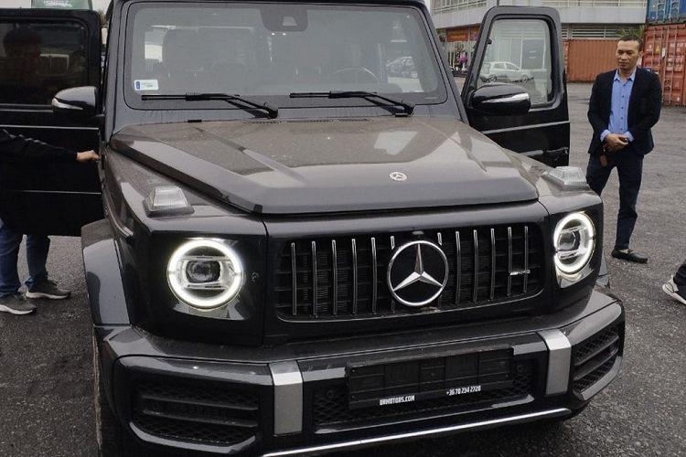 Xe Mercedes-AMG G63 hon 11 ty bi bo quen tu nam 2018 o Hai Phong