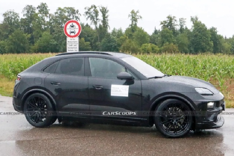 Porsche Macan EV lot xac hoan toan so voi ban may xang-Hinh-3