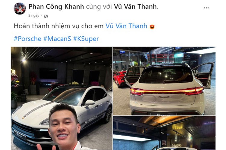 Ngam dan xe tien ty cua cac cau thu CLB Cong an Ha Noi-Hinh-2