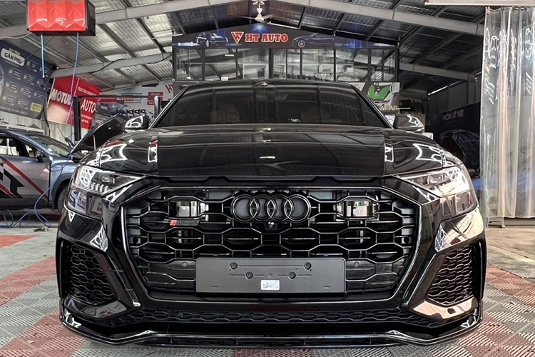 Xem Audi RS Q8 gan 10 ty doc nhat Viet Nam cua dai gia Nghe An-Hinh-8