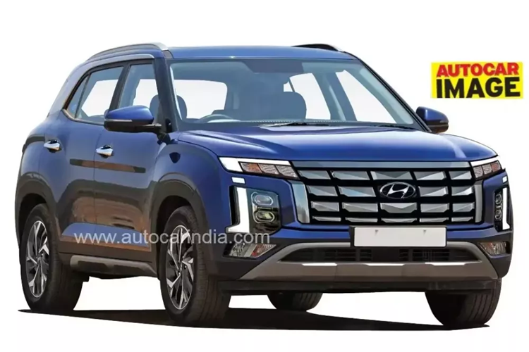 SUV co B Hyundai Creta 2024 thiet ke dep nhu Palisade