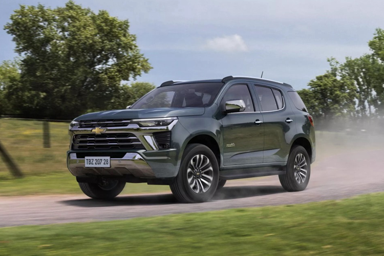 Chi tiet Mau SUV Chevrolet Trailblazer 2025