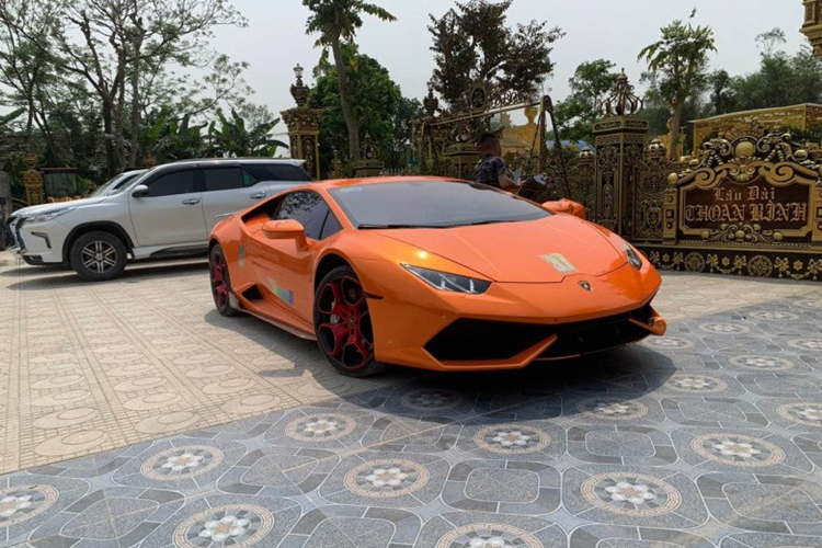 Lamborghini Huracan LP610-4 cua 'dai gia dong nat' gan bien so sieu VIP 37A-366.66