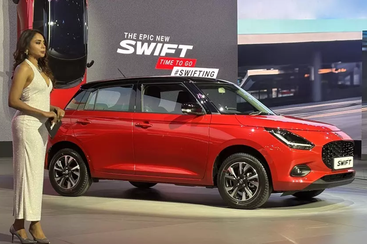 Suzuki Swift 2024 moi duoc cai tien nhe, gia re-Hinh-5