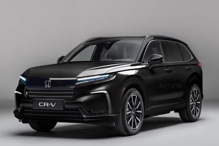 Mau CUV Honda CR-V moi se duoc gioi thieu vao nam 2025