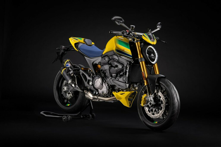 Ducati Monster Senna phien ban tri an Ayrton Senna tu 589 trieu dong