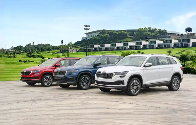 Xe Skoda Kodiaq va Karoq dang duoc uu dai le phi truoc ba-Hinh-2