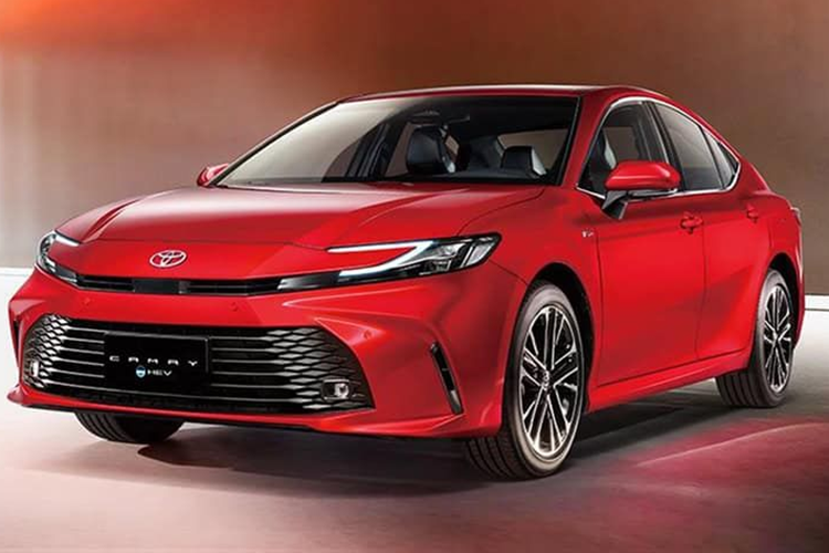 Chi tiet Toyota Camry 2025 chuan bi ve Viet Nam-Hinh-2