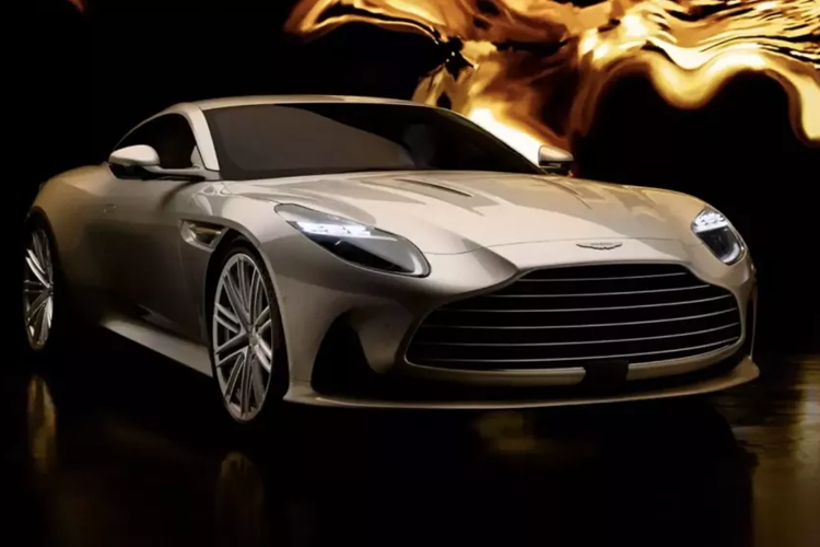 Can canh “diep vien” Aston Martin DB12 Goldfinger