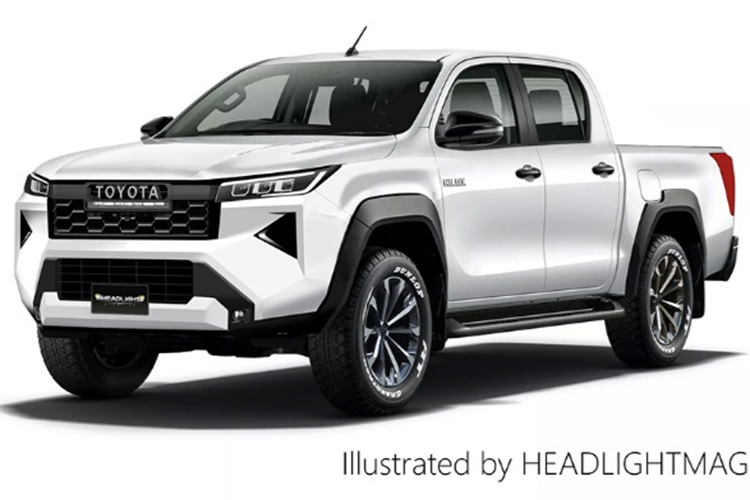 Toyota Hilux the he moi se som co mat tai Thai Lan?