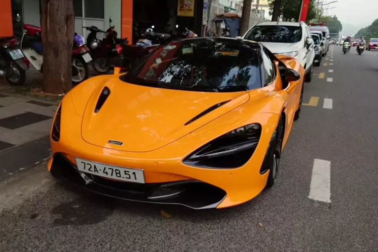 Dai gia Vung Tau khoe McLaren 720S Spider trong dan xe 200 ty-Hinh-2