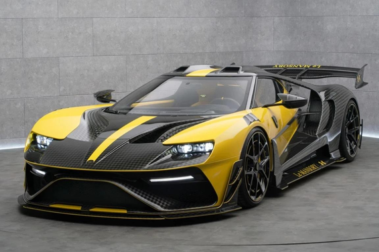 Chi tiet sieu xe Ford GT Le Mansory cuoi cung trong 3 chiec tai My