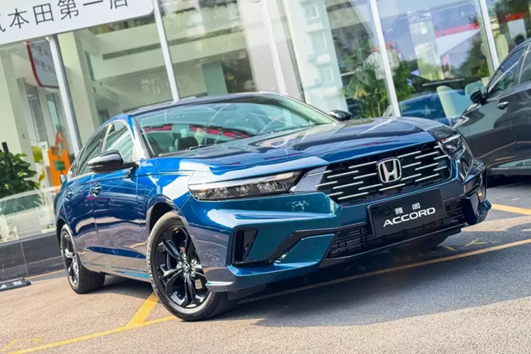 Honda trinh lang sedan Accord 2025 phien ban may xang-Hinh-3