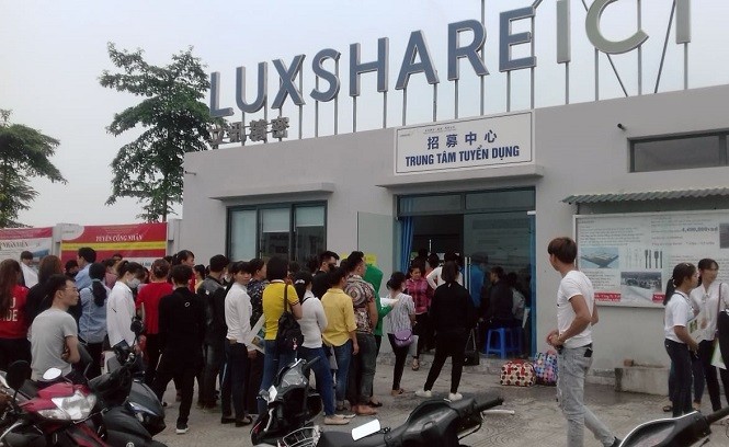 Cong ty Trung Quoc Luxshare-ICT dua nguoi trai phep vao Viet Nam nham muc dich gi?