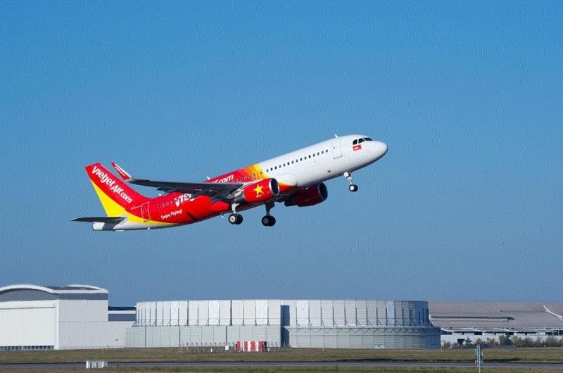 May bay Vietjet Air tu Vu Han ve Viet Nam giua tam dich virus corona