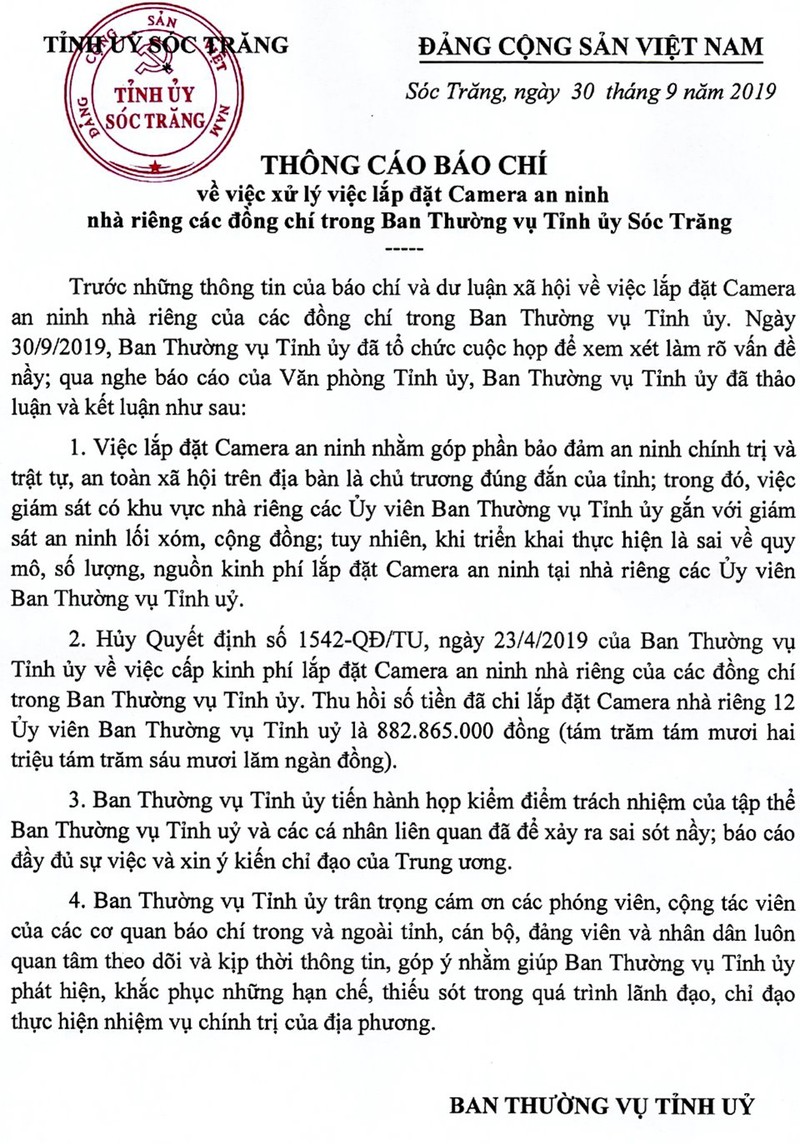 12 lanh dao Soc Trang duoc lap camera xuat tien tui tra lai ngan sach gan 900 trieu dong-Hinh-2