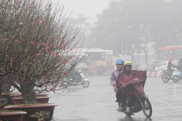 Khong khi lanh do bo, mien Bac tiep tuc chim trong gia ret va mua