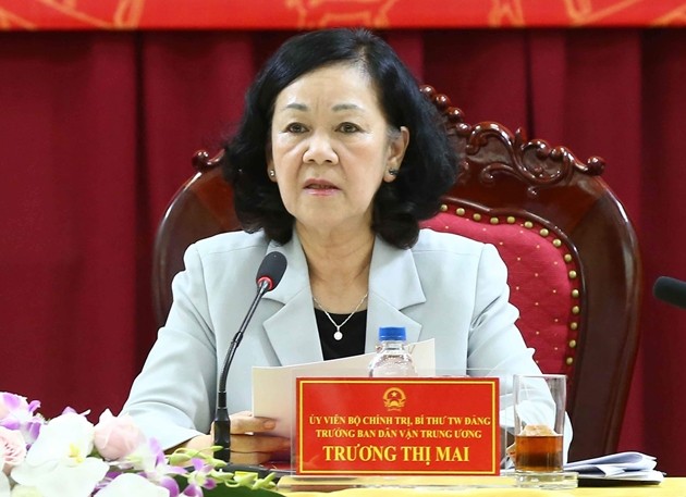 Chan dung Thuong truc Ban Bi thu Truong Thi Mai-Hinh-13