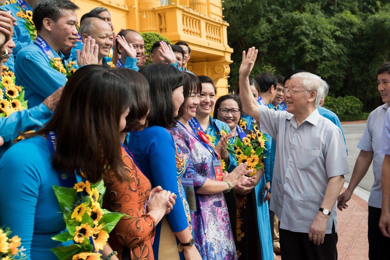 Mot so hinh anh noi bat cua Tong Bi thu Nguyen Phu Trong-Hinh-6