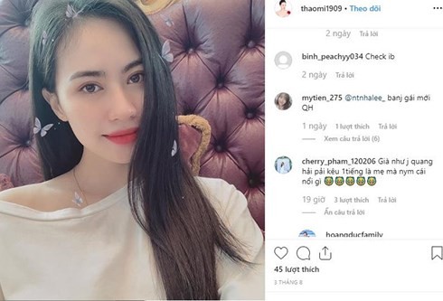 Gu thoi trang nong bong chet nguoi cua hotgirl ban gai moi Quang Hai