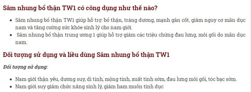 Tinh sam nhung bo than Duoc lieu TW1 bi canh bao vi ly do nay-Hinh-2