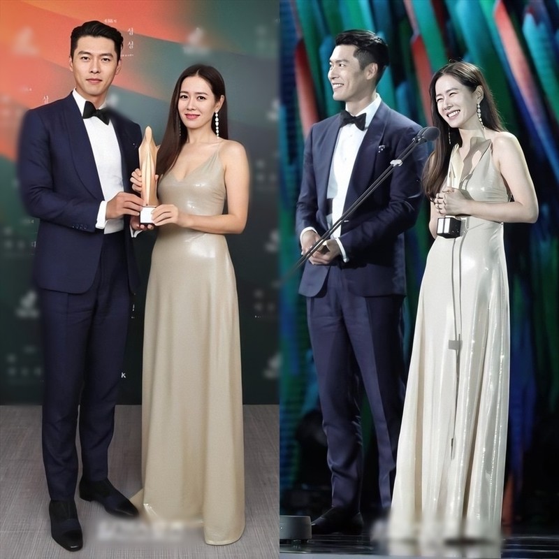 Nhung lan Hyun Bin va Son Ye Jin dien trang phuc dong dieu-Hinh-5