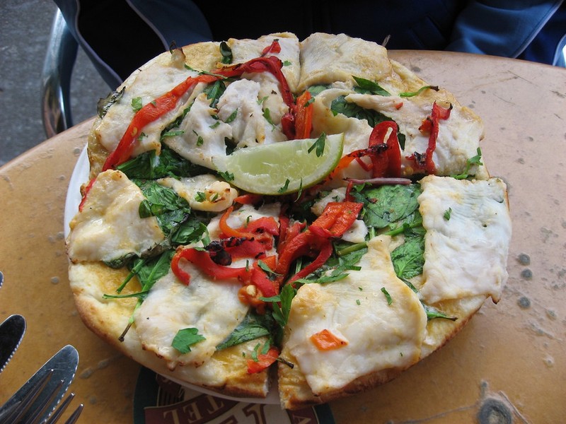 Mon an gay soc: Pizza tinh hoan ga-Hinh-3