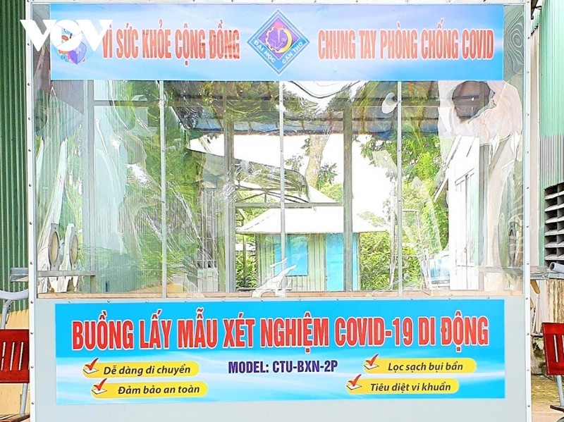 Ben trong buong lay mau xet nghiem COVID-19 di dong “made in Viet Nam“-Hinh-4