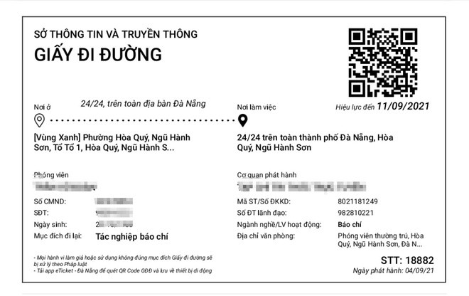 Tinh thanh ap dung nhat cong nghe trong viec cap giay di duong?