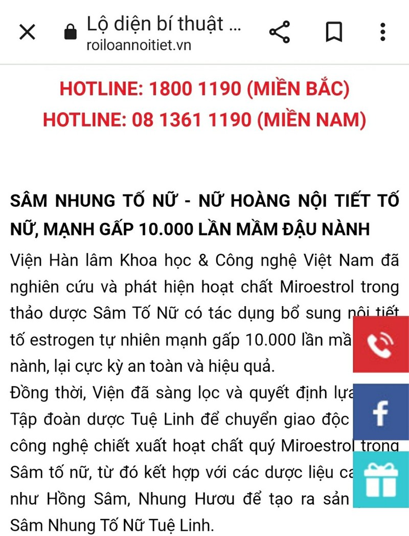 Cong ty Tue Linh cam ket go bo thong tin quang cao sai pham?-Hinh-3