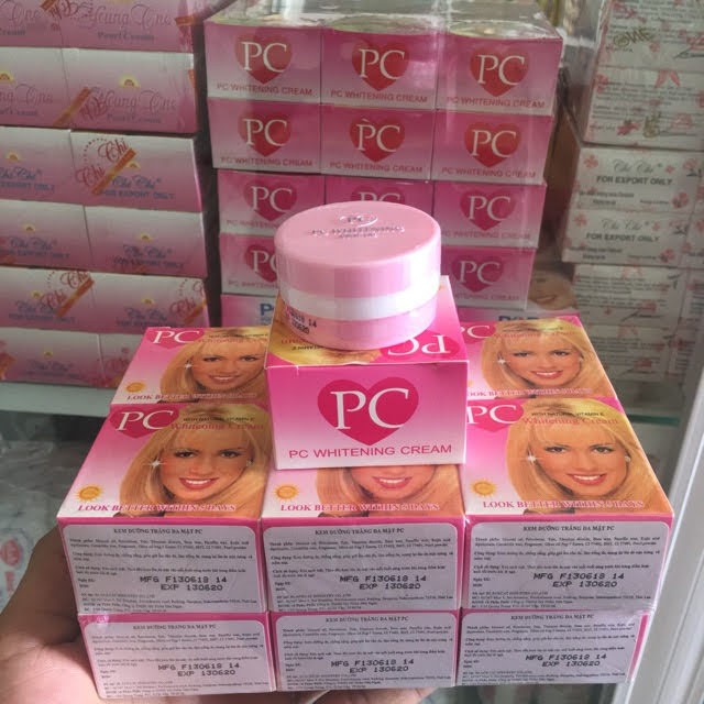 Kem duong trang da PC Whitening Cream bi thu hoi