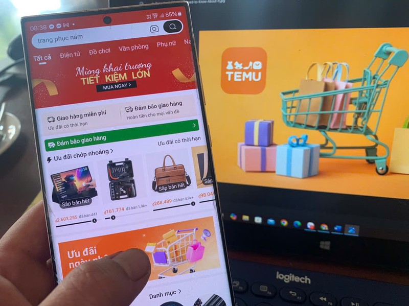 Canh tranh voi Shopee va Lazada, Temu co loi the gi?