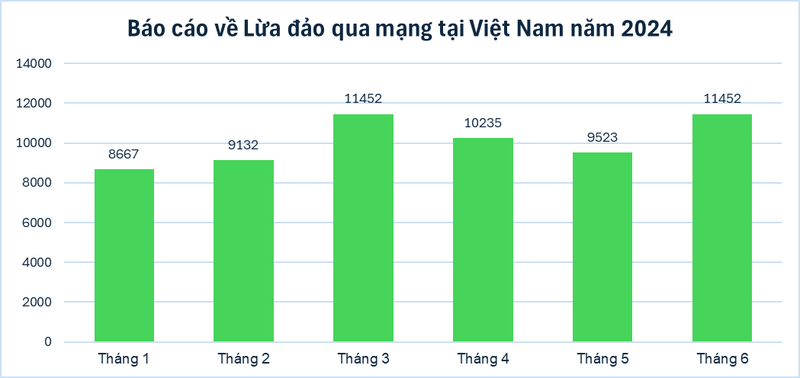 Nam 2025, lua dao qua tai khoan ngan hang co giam?