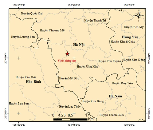 Nhung nam gan day, dong dat dien ra kha lien tuc o Viet Nam