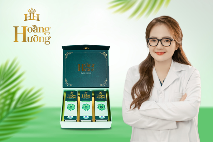 Nuoc suc mieng Hoang Huong Care Medic quang cao 'lao' nhu nao?-Hinh-4