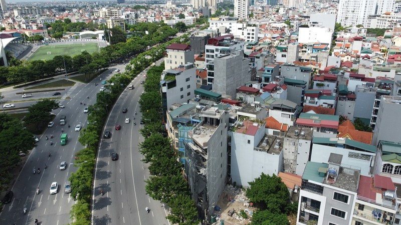 Loat cong trinh, chung cu mini co dau hieu vi pham o Ha Noi