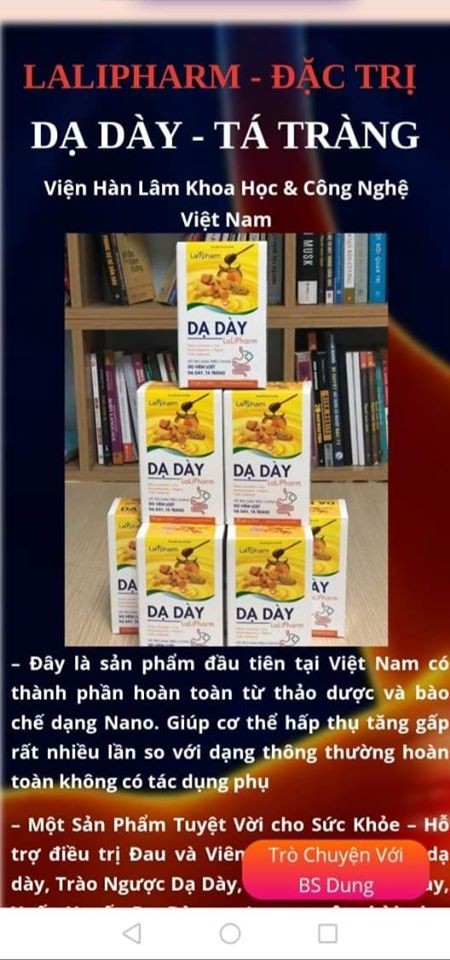 Thuc pham Da day Lalipharm gan mac nguoi noi tieng, quang cao danh trao ban chat-Hinh-2