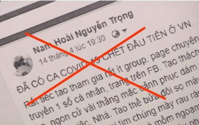 Tam giu hinh su nguoi dan ong hoang tin Viet Nam co nguoi chet vi Covid-19-Hinh-2