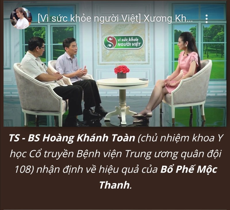 San pham xuong khop Moc Thanh: Dau hieu quang cao lua doi nguoi tieu dung?