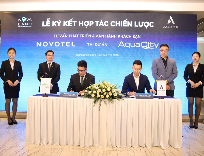 Novaland hợp tác với Tập đoàn quốc tế Accor phát triển thương hiệu Novotel Novaland hop tac voi Tap doan quoc te Accor phat trien thuong hieu Novotel