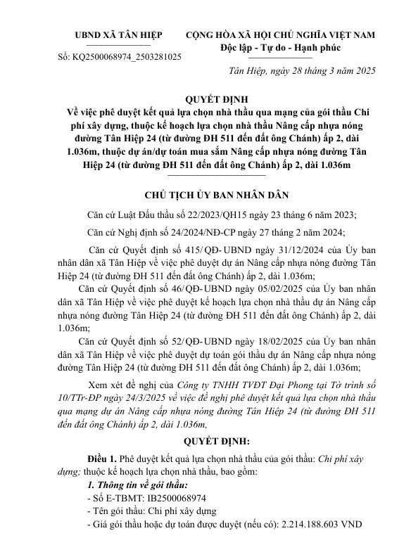 Binh Duong: Goi thi cong nang cap duong Bau Dong Dai ve tay Cty Tam Thai Hoa-Hinh-4