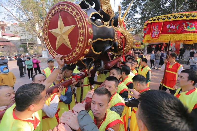 Di xem le hoi ruoc phao lang Dong Ky o Bac Ninh