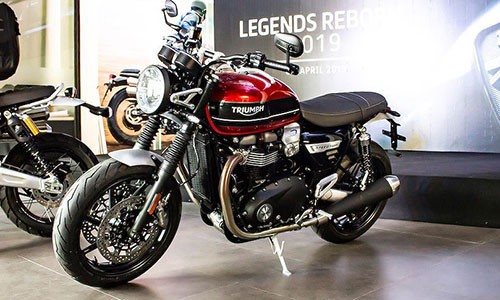 Vua ra mat Viet Nam, Triumph Speed Twin 2019 da dinh loi