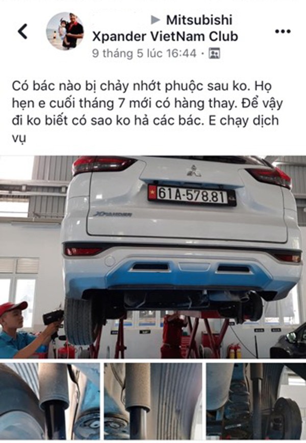 Mitsubishi Xpander lai bi khach Viet 