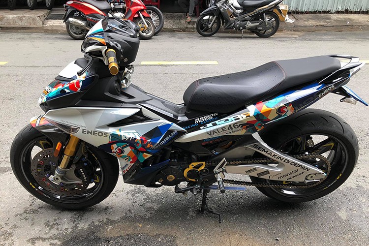 Yamaha Exciter ngu quy khung nhat Viet Nam gia 200 trieu dong-Hinh-9