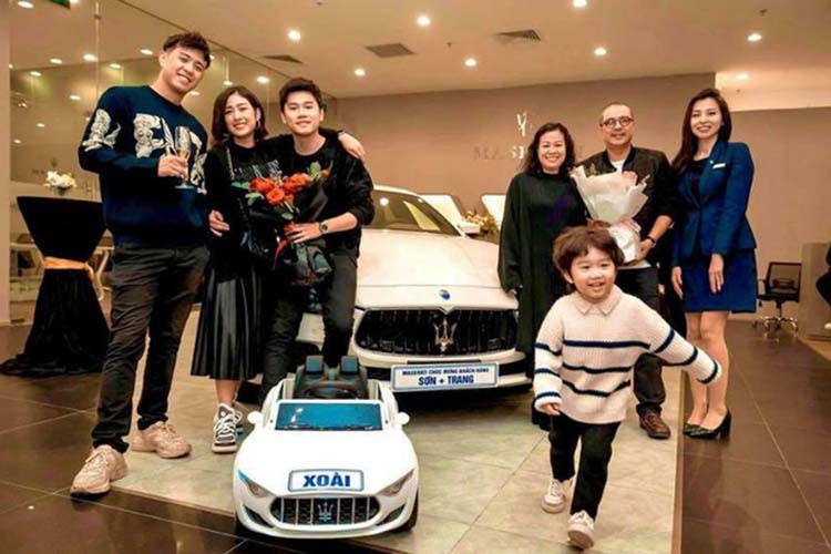 Vo chong Trang Lou sam xe hang sang Maserati Ghibli gan 5 ty-Hinh-2