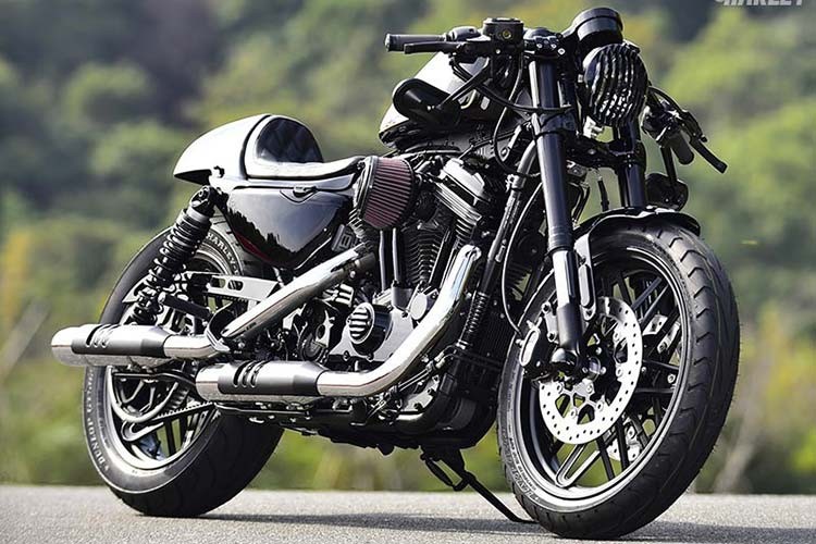 Ngam Harley-Davidson Cafe Racer duoc do sieu hoan my