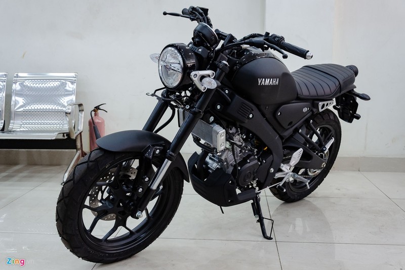 Chiêm ngưỡng Yamaha XSR 155 phong cách retro ở Sài Gòn Chiem nguong Yamaha XSR 155 phong cach retro o Sai Gon