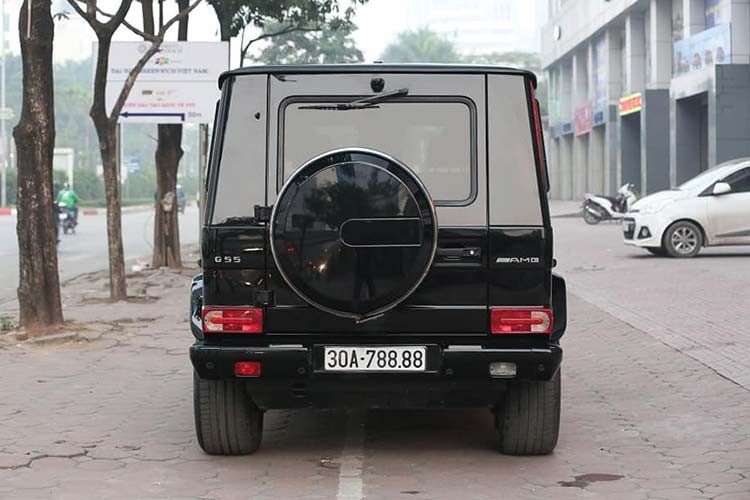 'Soi' Mercedes-Benz G55 AMG bien 'tu quy 8' cuc doc dao-Hinh-4